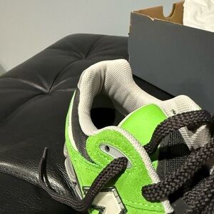 Men's Green and Black Sneakers